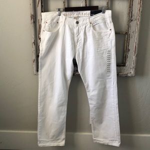 White Original Straight American Eagle Jeans